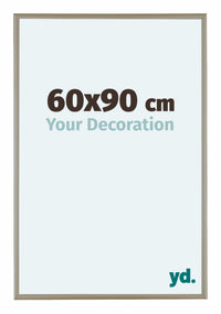 Austin Alluminio Cornice 60x90cm Champagne Davanti Dimensione | Yourdecoration.it