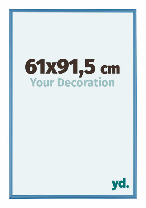Austin Alluminio Cornice 61x91 5cm Acciaio Blu Davanti Dimensione | Yourdecoration.it
