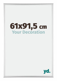 Austin Alluminio Cornice 61x91 5cm Argento Lucido Davanti Dimensione | Yourdecoration.it