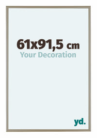 Austin Alluminio Cornice 61x91 5cm Champagne Davanti Dimensione | Yourdecoration.it