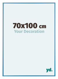 Austin Alluminio Cornice 70x100cm Acciaio Blu Davanti Dimensione | Yourdecoration.it