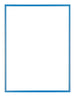 Austin Alluminio Cornice 75x100cm Acciaio Blu Davanti | Yourdecoration.it