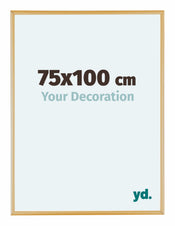 Austin Alluminio Cornice 75x100cm Oro Vintage Davanti Dimensione | Yourdecoration.it