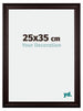 Birmingham Legna Cornice 25x35cm Marrone Davanti Dimensione | Yourdecoration.it