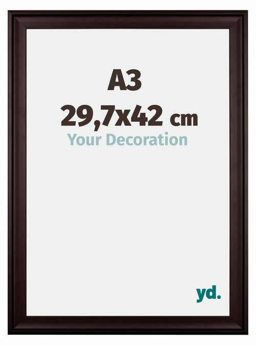 Birmingham Legna Cornice 29 7x42cm A3 Marrone Davanti Dimensione | Yourdecoration.it