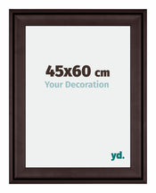 Birmingham Legna Cornice 45x60cm Marrone Davanti Dimensione | Yourdecoration.it