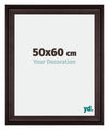 Birmingham Legna Cornice 50x60cm Marrone Davanti Dimensione | Yourdecoration.it