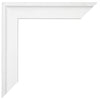 Birmingham Legna Cornice 50x70cm Bianco Dettaglio Angolo | Yourdecoration.it