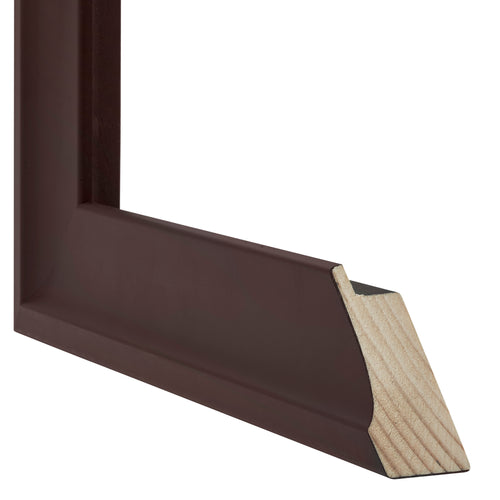 Birmingham Legna Cornice 50x70cm Marrone Dettaglio Intersezione | Yourdecoration.it