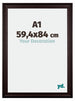 Birmingham Legna Cornice 59 4x84cm A1 Marrone Davanti Dimensione | Yourdecoration.it