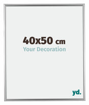 Bordeaux Plastica Cornice 40x50cm Argento Davanti Dimensione | Yourdecoration.it