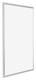 Bordeaux Plastica Cornice 50x70cm Argento Davanti Obliquo | Yourdecoration.it