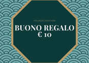 Buono regalo del valore di € 10,-