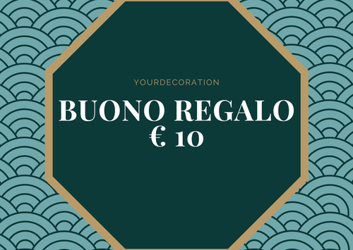 Buono regalo del valore di € 10,-