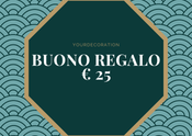 Buono regalo del valore di € 25,-