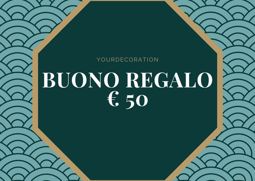 Buono regalo del valore di € 50,-