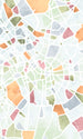 Carta da Parati City Map 150x250cm Komar FLX3 063 | Yourdecoration.it