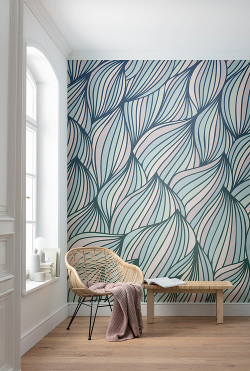 Carta da Parati Gentle Waves 250x250cm Komar FLX5 047 Interno | Yourdecoration.it