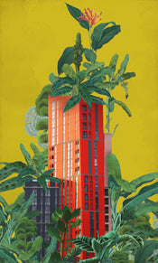 Carta da Parati Plant House 150x250cm Komar FLX3 061 | Yourdecoration.it