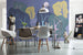 Carta da Parati Purple Nights 350x250cm FLX7 017 Interno | Yourdecoration.it