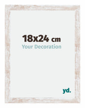 Catania MDF Cornice 18x24cm White Wash Dimensione | Yourdecoration.it