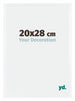 Catania MDF Cornice 20x28cm Bianco Dimensione | Yourdecoration.it