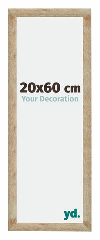 Catania MDF Cornice 20x60cm Oro Dimensione | Yourdecoration.it