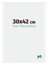 Catania MDF Cornice 30x42cm Bianco Dimensione | Yourdecoration.it