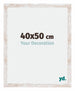 Catania MDF Cornice 40x50cm White Wash Dimensione | Yourdecoration.it