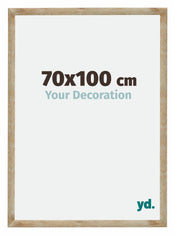 Catania MDF Cornice 70x100cm Oro Dimensione | Yourdecoration.it
