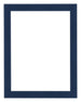 Como MDF Cornice 18x24cm Blu Scuro Spazzato Davanti | Yourdecoration.it