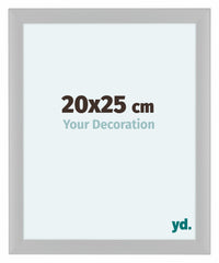 Como MDF Cornice 20x25cm Bianco Lucente Davanti Dimensione | Yourdecoration.it