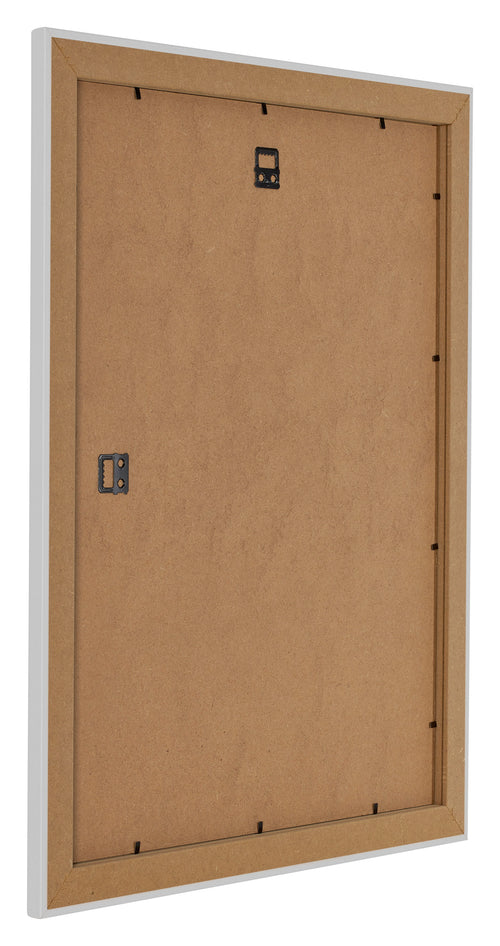 Como MDF Cornice 20x25cm Bianco Lucente Retro Obliquo | Yourdecoration.it