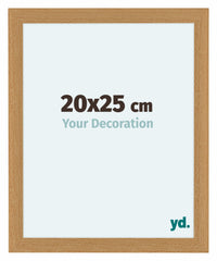 Como MDF Cornice 20x25cm Faggio Davanti Dimensione | Yourdecoration.it