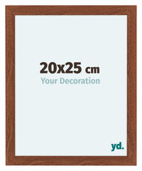 Como MDF Cornice 20x25cm Noce Davanti Dimensione | Yourdecoration.it