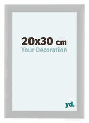 Como MDF Cornice 20x30cm Bianco Lucente Davanti Dimensione | Yourdecoration.it