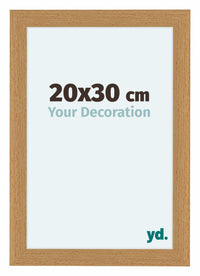 Como MDF Cornice 20x30cm Faggio Davanti Dimensione | Yourdecoration.it