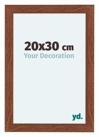 Como MDF Cornice 20x30cm Noce Davanti Dimensione | Yourdecoration.it