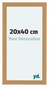 Como MDF Cornice 20x40cm Faggio Davanti Dimensione | Yourdecoration.it