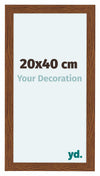 Como MDF Cornice 20x40cm Quercia Rustico Davanti Dimensione | Yourdecoration.it