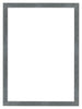 Como MDF Cornice 21x29 7cm A4 Ferro Spazzato Davanti | Yourdecoration.it
