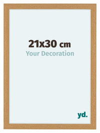 Como MDF Cornice 21x30cm Faggio Davanti Dimensione | Yourdecoration.it