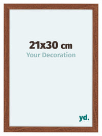 Como MDF Cornice 21x30cm Noce Davanti Dimensione | Yourdecoration.it