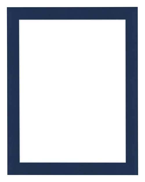 Como MDF Cornice 24x32cm Blu Scuro Spazzato Davanti | Yourdecoration.it