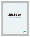Como MDF Cornice 25x30cm Bianco Lucente Davanti Dimensione | Yourdecoration.it