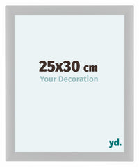 Como MDF Cornice 25x30cm Bianco Lucente Davanti Dimensione | Yourdecoration.it