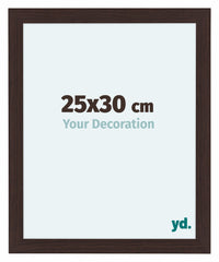 Como MDF Cornice 25x30cm Quercia Scura Davanti Dimensione | Yourdecoration.it