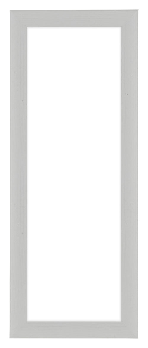 Como MDF Cornice 25x75cm Grana Di Legno Bianco Davanti | Yourdecoration.it