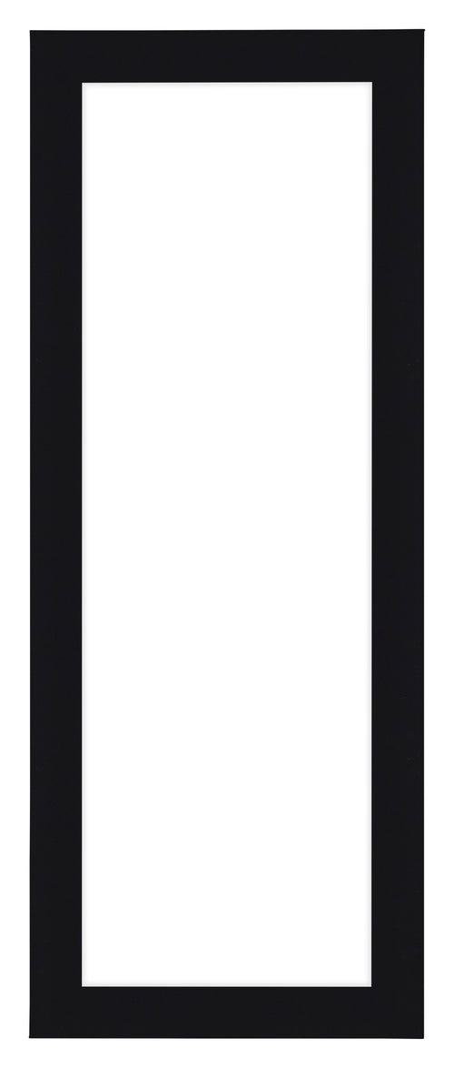 Como MDF Cornice 25x75cm Nero Lucente Davanti | Yourdecoration.it