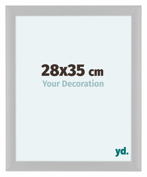 Como MDF Cornice 28x35cm Bianco Lucente Davanti Dimensione | Yourdecoration.it